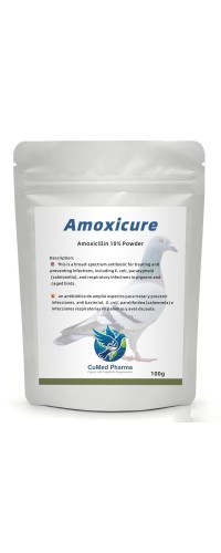 Amoxicure 100gr - amoxicillin 10% - CuMed Pharma
