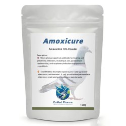 Amoxicure 100gr - amoxicillin 10% - CuMed Pharma Amoxicure 100gr - amoxicillin 10% - CuMed Pharma