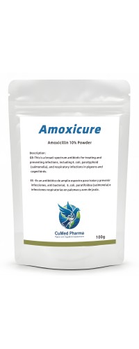 Amoxicure 100gr - amoxicillin 10% - CuMed Pharma