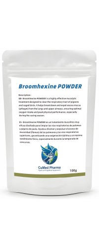 Broomhexine POWDER 100g - Mucus - Respiratory Tract - CuMed Pharma