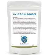 Cocci-Tricho POWDER 100g - Coccidiosis & Canker Treatment - by CuMed Pharma Cocci-Tricho POWDER 100g - Coccidiosis & Canker Treatment - by CuMed Pharma