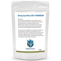 Doxycycline 20% POWDER 100g - Antibiotic - Respiratory Tract - by CuMed Pharma