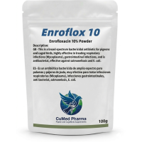 Enroflox 10 100g - Enrofloxacine 10% - Broad Spectrum by CuMed Pharma