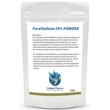 Furaltadone 20% Powder 100g - Salmonellosis & E. Coli Treatment - by CuMed Pharma