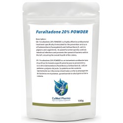Furaltadone 20% POWDER 100g - Salmonellosis & E. Coli Cure - by CuMed Pharma