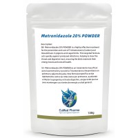 Metronidazole 20% POWDER 100g - Trichomoniasis - Hexamitiasis - CuMed Pharma