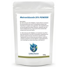 Metronidazole 20% POWDER 100g - Trichomoniasis - Hexamitiasis - CuMed Pharma