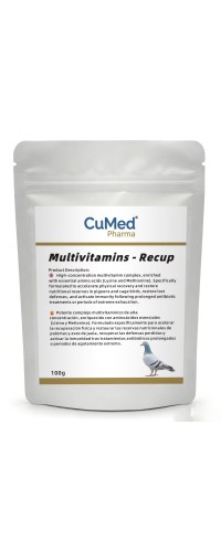 Multivitamins - Recup 100g by CuMed Pharma - Avian Recovery Complex