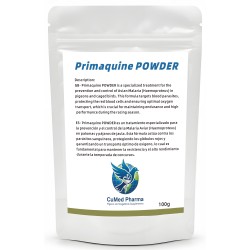 Primaquine POWDER 100g - Avian Malaria - CuMed Pharma Primaquine POWDER 100g - Avian Malaria - CuMed Pharma