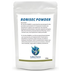 RONISEC POWDER 100g - Trichomoniasis (Canker) - Hexamitiasis - by CuMed Pharma