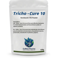 Tricho-Cure 10 100g - Ronidazole 10% - Canker - by CuMed Pharma