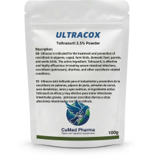 Ultracox 100g - Toltrazuril - Coccidiosis - by CuMed Pharma Ultracox 100g - Toltrazuril - Coccidiosis - by CuMed Pharma