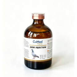 Orni Injection 200 Doses (40ml) - Ornithosis & Coryza Treatment - by CuMed Pharma