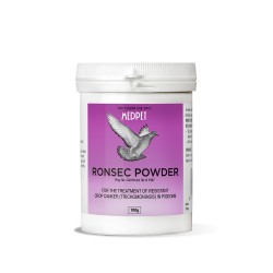 Medpet - Ronsec 100gr powder - Ronidazole and Secnidazole - Racing Pigeons