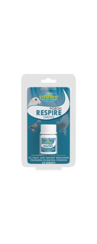 Pigeon Respire Tablets - 50 tablets - by Vetafarm