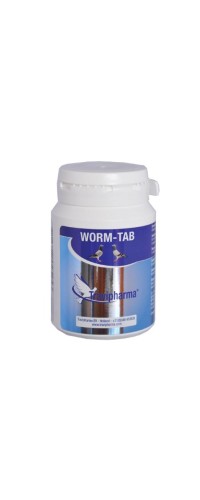 Worm-Tab 100 tablets - internal and external parasites - by Travipharma