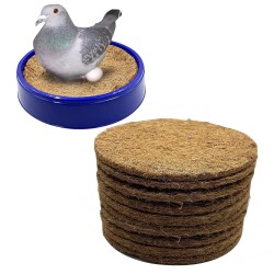 10Pcs Pigeon Nest Pads,Racing Pigeon Supplies,Coconut Fiber Bird Breeding 10Pcs Pigeon Nest Pads,Racing Pigeon Supplies,Coconut Fiber Bird Breeding