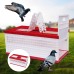 Racing Pigeon Carrier Box, 60 x 31 x 23 Cm Bird Training Basket Folding Pigeon Training