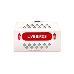 Shipping Box for Live Birds Economy Size 18