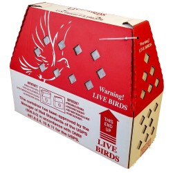 Pinnon Hatch Farms Lite Shipper Live Bird Shipping Boxes (2 boxes)