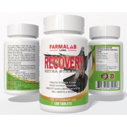 Farmalab Recovery Extra Strength Pigeon Supplement, 100 Tablets Farmalab Recovery Extra Strength Pigeon Supplement, 100 Tablets
