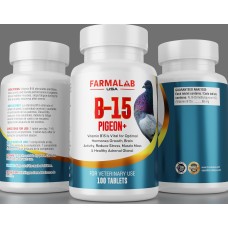 Farmalab Vitamin B15 100 Tablets PALOMAS Pigeons