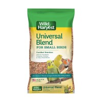Wild Harvest Universal Blend for Small Birds, 10 lb Bag, Fortified Nutrition 