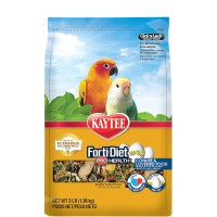 Kaytee Forti-Diet Pro Health Egg-Cite Pet Conure and Lovebird Food, 3 Pound 