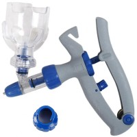 Auto Injector Syringe, Auto Injector Syringe Goat Gun, 5ml Cattle Syringe Gun with Bottle Insertion