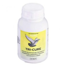 Tri-Cure 100 tablets - Coccidiosis - Canker - Worm - by Medpet