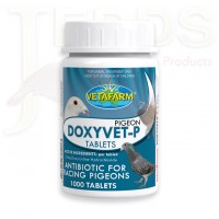 Doxyvet-P - 100 tablets - Mycoplasma - Ornithosis - by Vetafarm