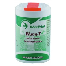 Wurm-T - Worm Tabs - 100 Tablets by Rohnfried