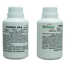 Vitamin AD3E 100ml - fertility water solution - by Romvac