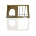 Cage Accessories - Wood Nest Box Front 27"x14"