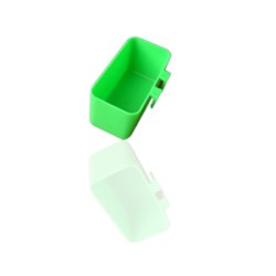 Drinker/Feeder for pigeons - Plastic Green Nest Cup Drinker/Feeder for pigeons - Plastic Green Nest Cup