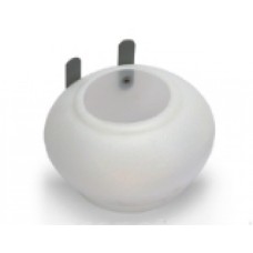 Drinker/Feeder for pigeons - White Plastic Round Cup
