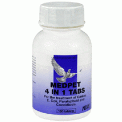 MEDPET 4 in 1 TABS by Medpet