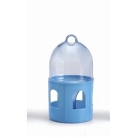 Drinker/Feeder for pigeons - 0.85L Plastic Drinker with ring