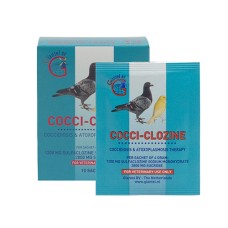 Cocci-clozine - 5 sachets - coccidiosis - by Giantel