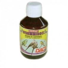 Liquid Wormmiddel 200 ml - Cage Birds - Hair and Roundworm - by DAC